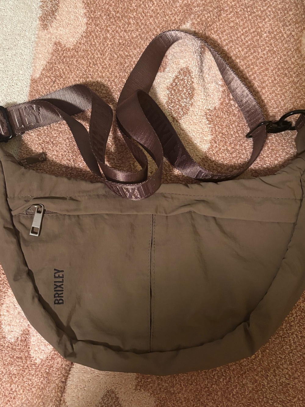 Brixley Brown Crossbody Shoulder Bag